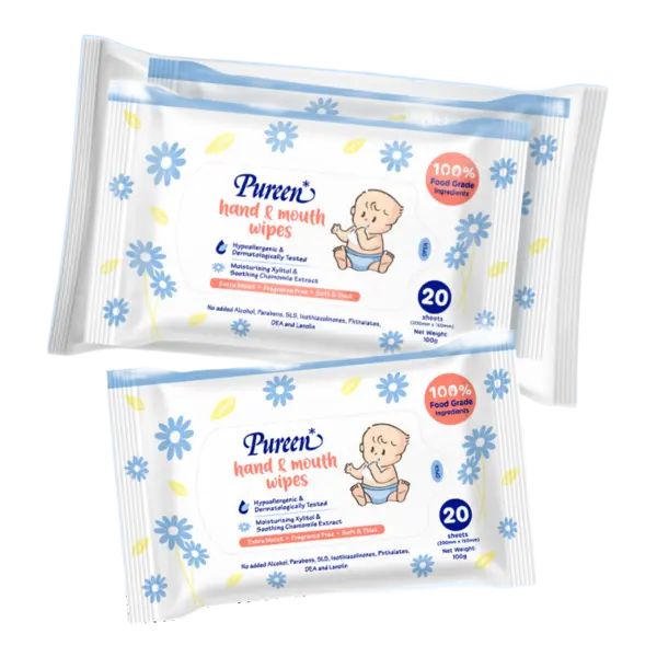 Hand & Mouth Wipes