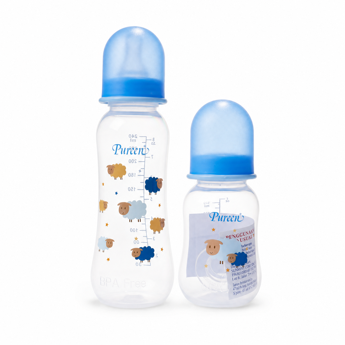 Pureen Regular Feeding Bottle in two sizes